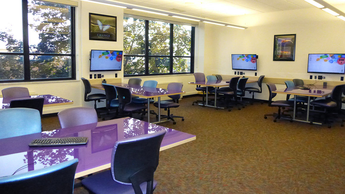 Duquesne University's Canevin Hall 309 classroom