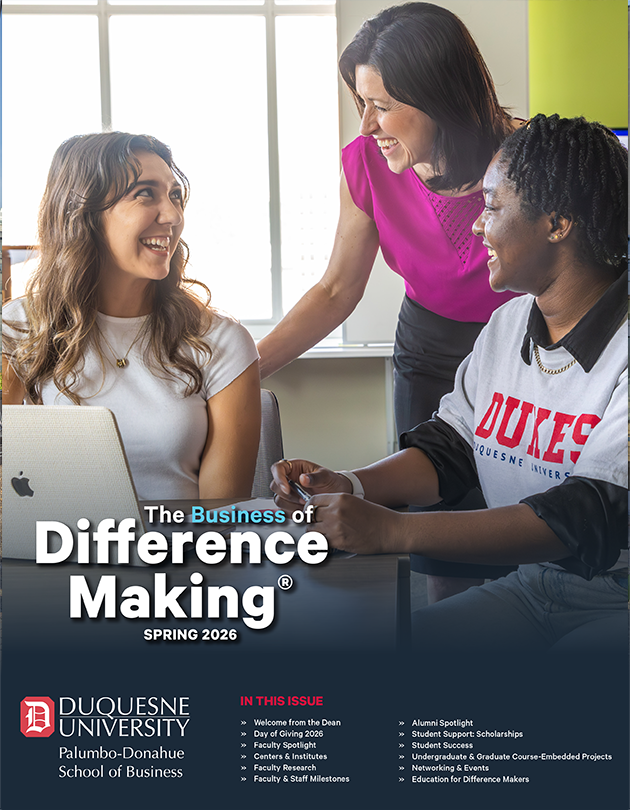Business of Difference Making cover image: Two Students with a Success Coach