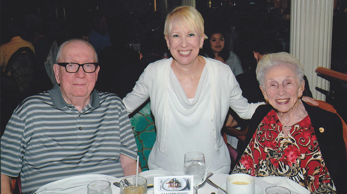Left to Right:  Joseph A. Dressel, Mary Jo Dressel, and  Irene Piatak Dressel  