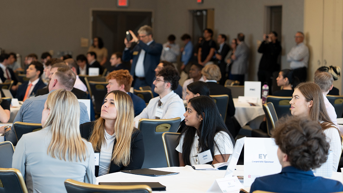 Students and industry partners at IS & SC Direct Connect