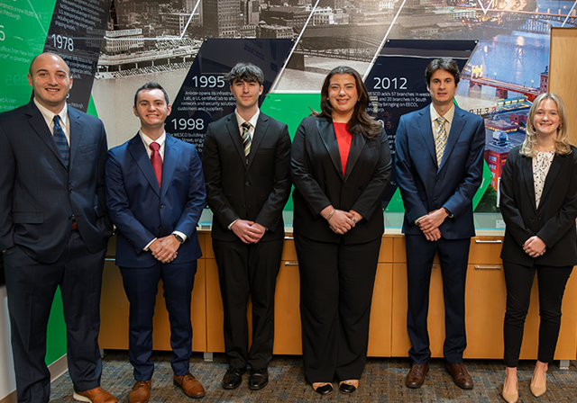 Strategic Management first place team, fall 2025.