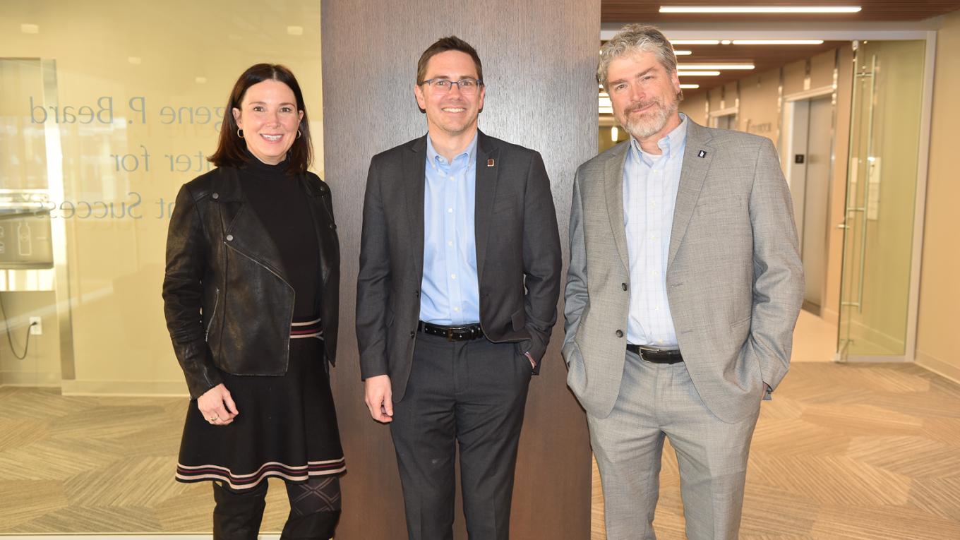 Duquesne University's School of Business Advancement Team.