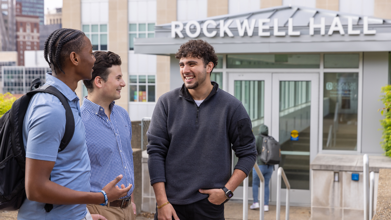 Rockwell Hall Entrance.