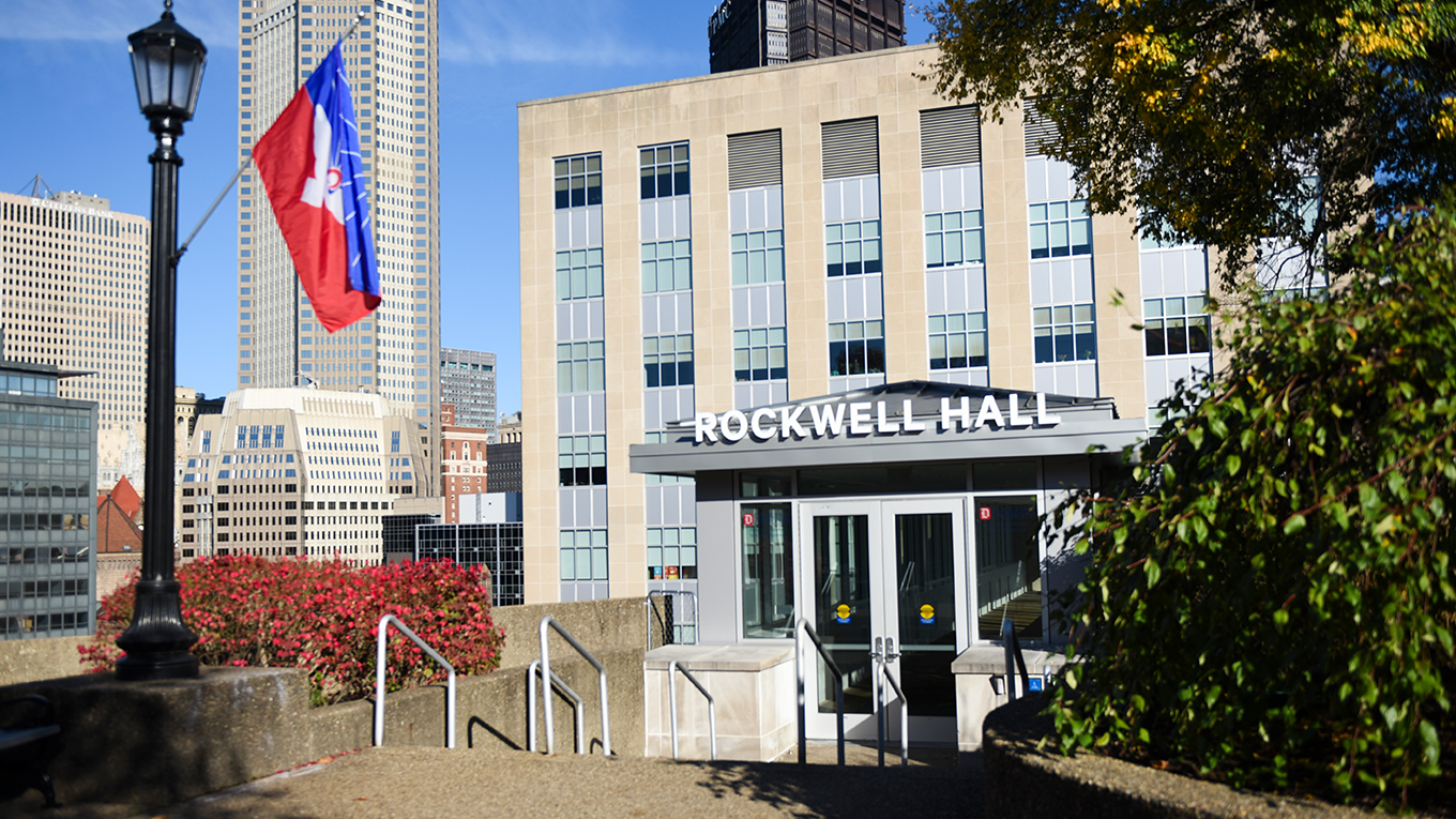 Rockwell Hall Entrance.