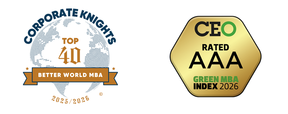 Corporate Knights Better World MBA and CEO Green MBA Rated AAA logo