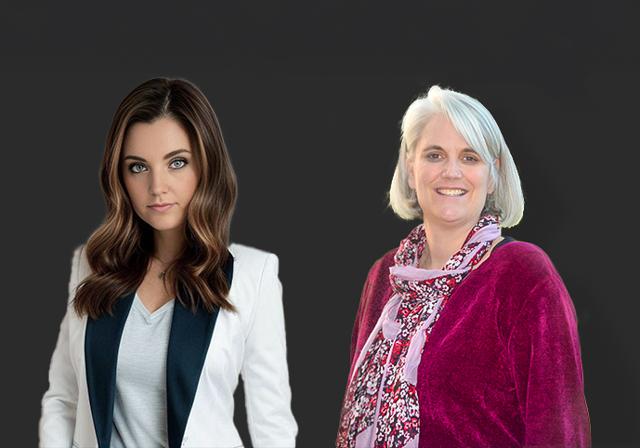 School of Education faculty Dr. Reva Mahtieu and Dr. Kara McGoey