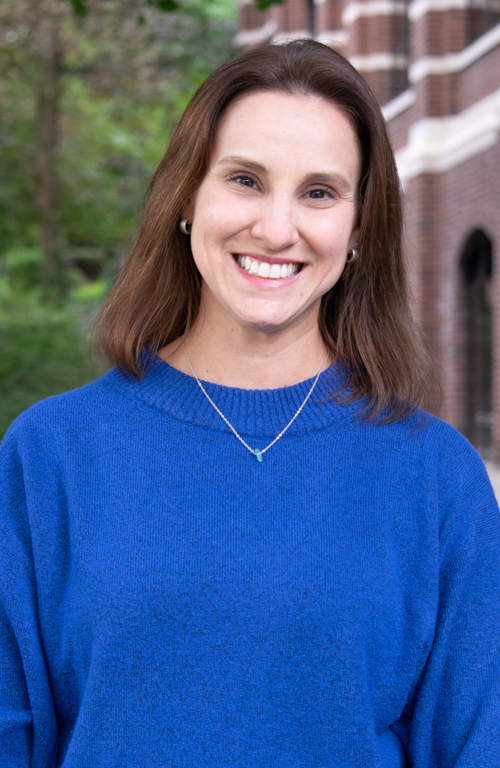 Headshot of Higher Education alum Katy Tersine 