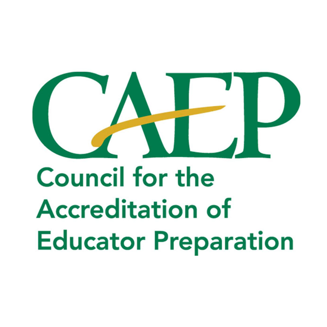 CAEP logo that reads CAEP Council for the Accreditation of Educator Preparation