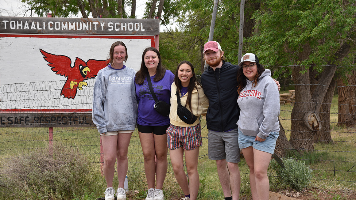 Duquesne Students Experience Navajo Nation
