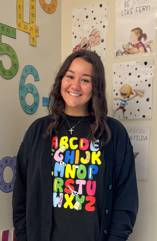School of Education alumna and classroom teacher Isabella Mileo