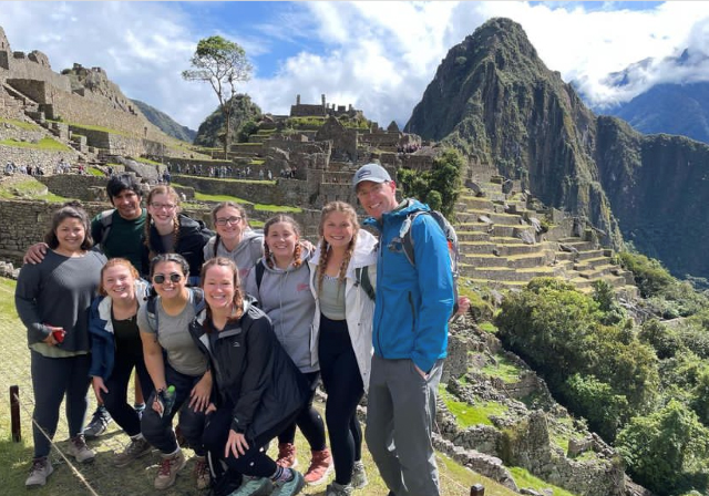 Students in Peru