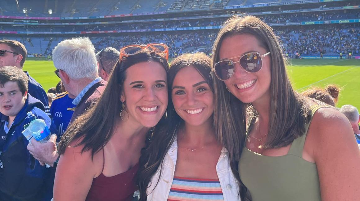 PT students at football match in Rome