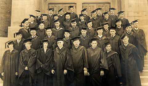 Duquesne Law historical class image