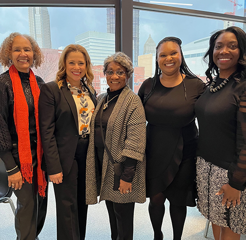 Group photo at Thomas R. Kline School of Law of Duquesne University's Woman of the Year Reception