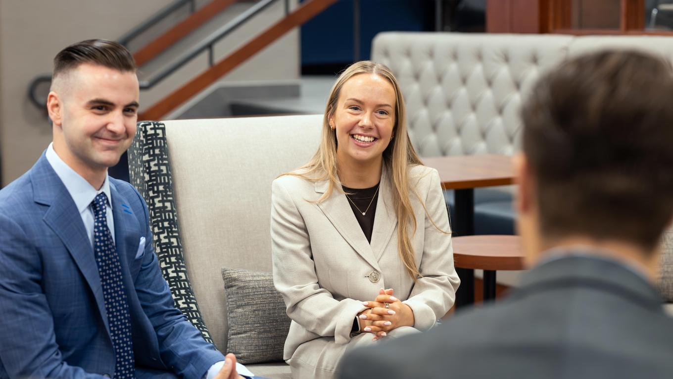 Law Students in the Law Student Cafe