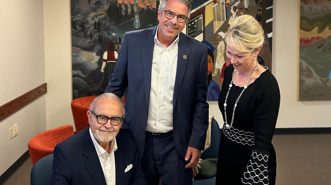 Joe Mistick, Ken Gormley, April Barton