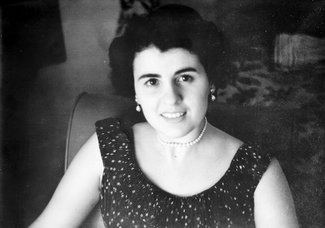 Black and white portrait of Marguerite DePhillips Dougherty