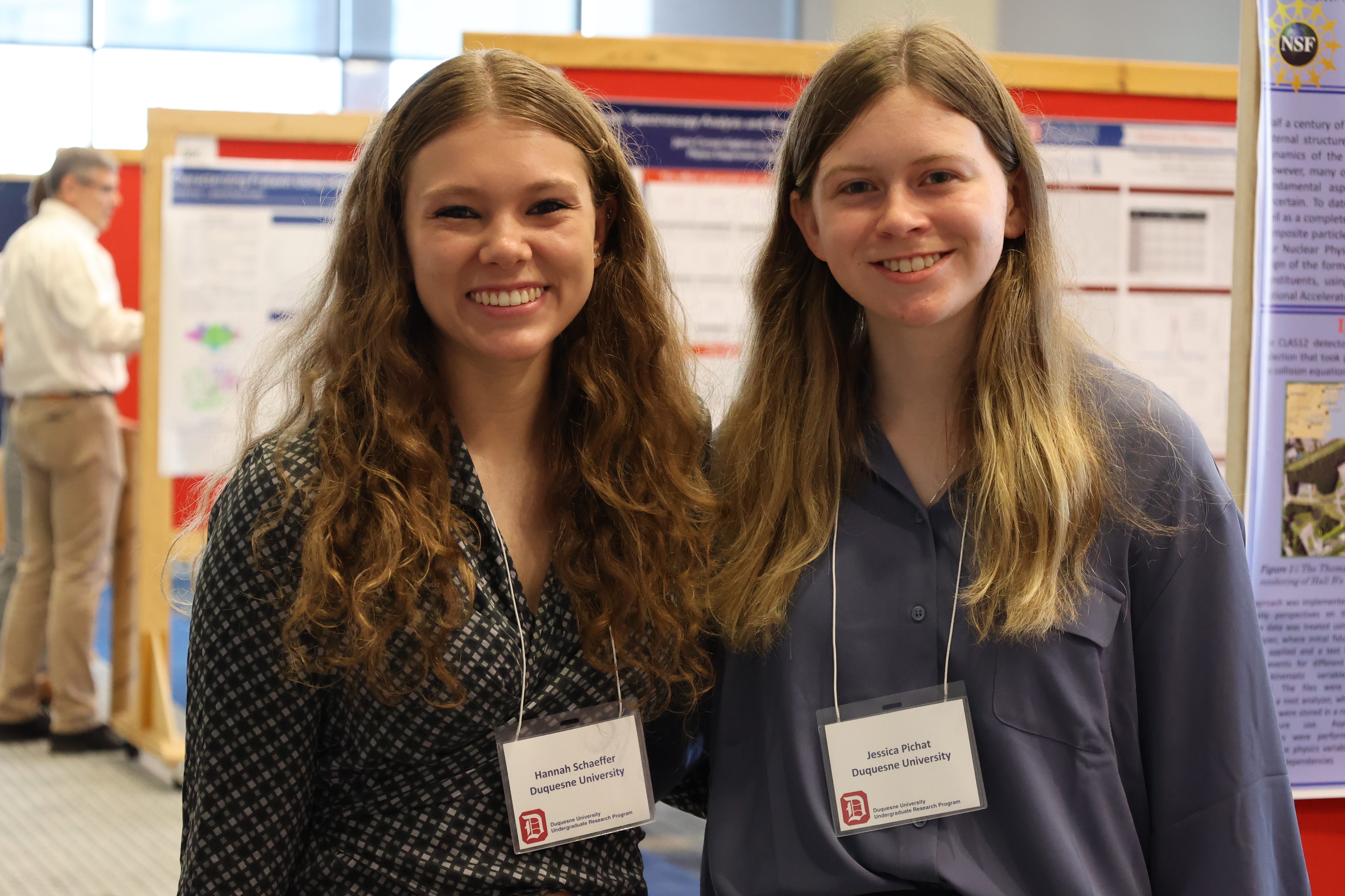 Students at the URP symposium