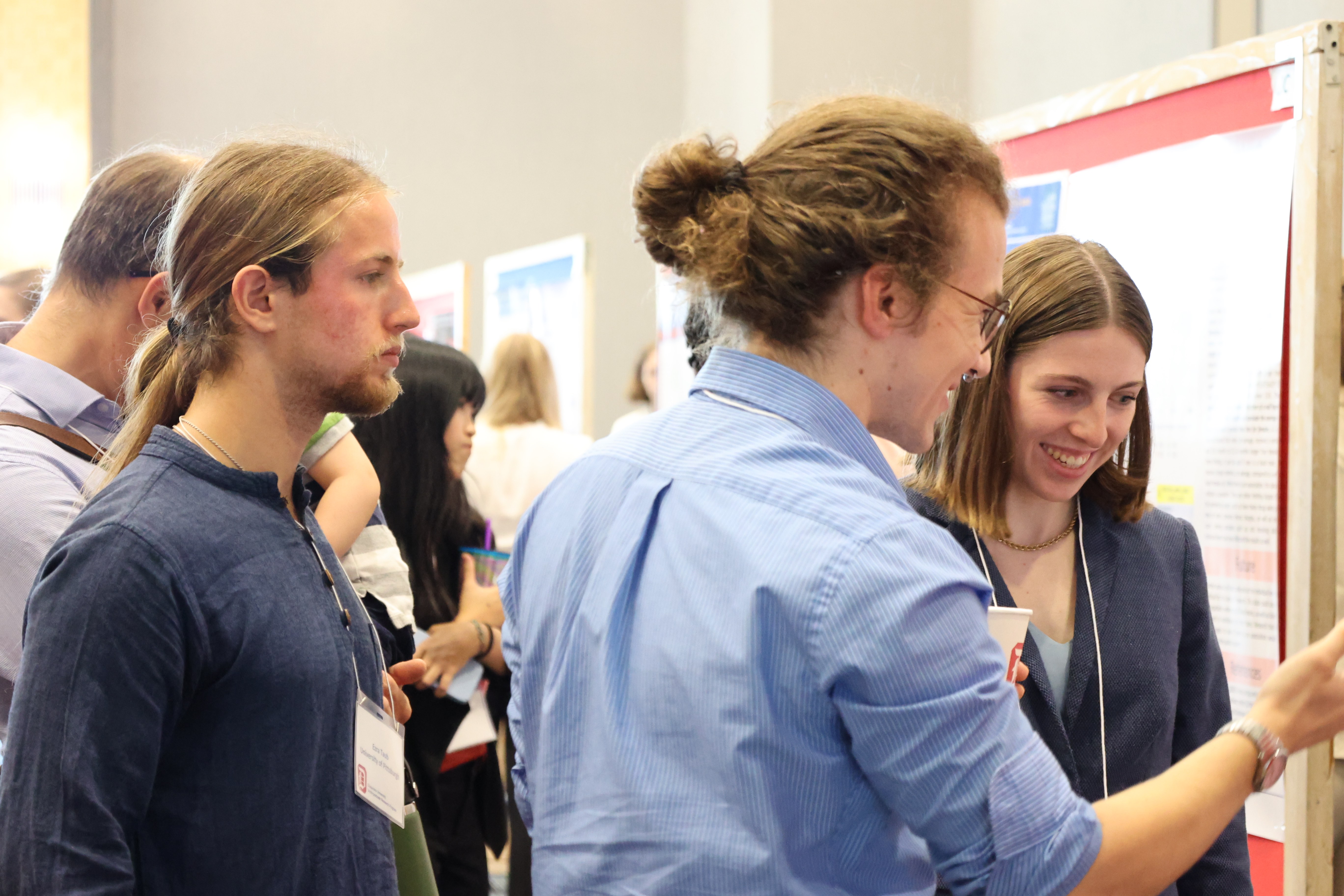 Students at the URP symposium