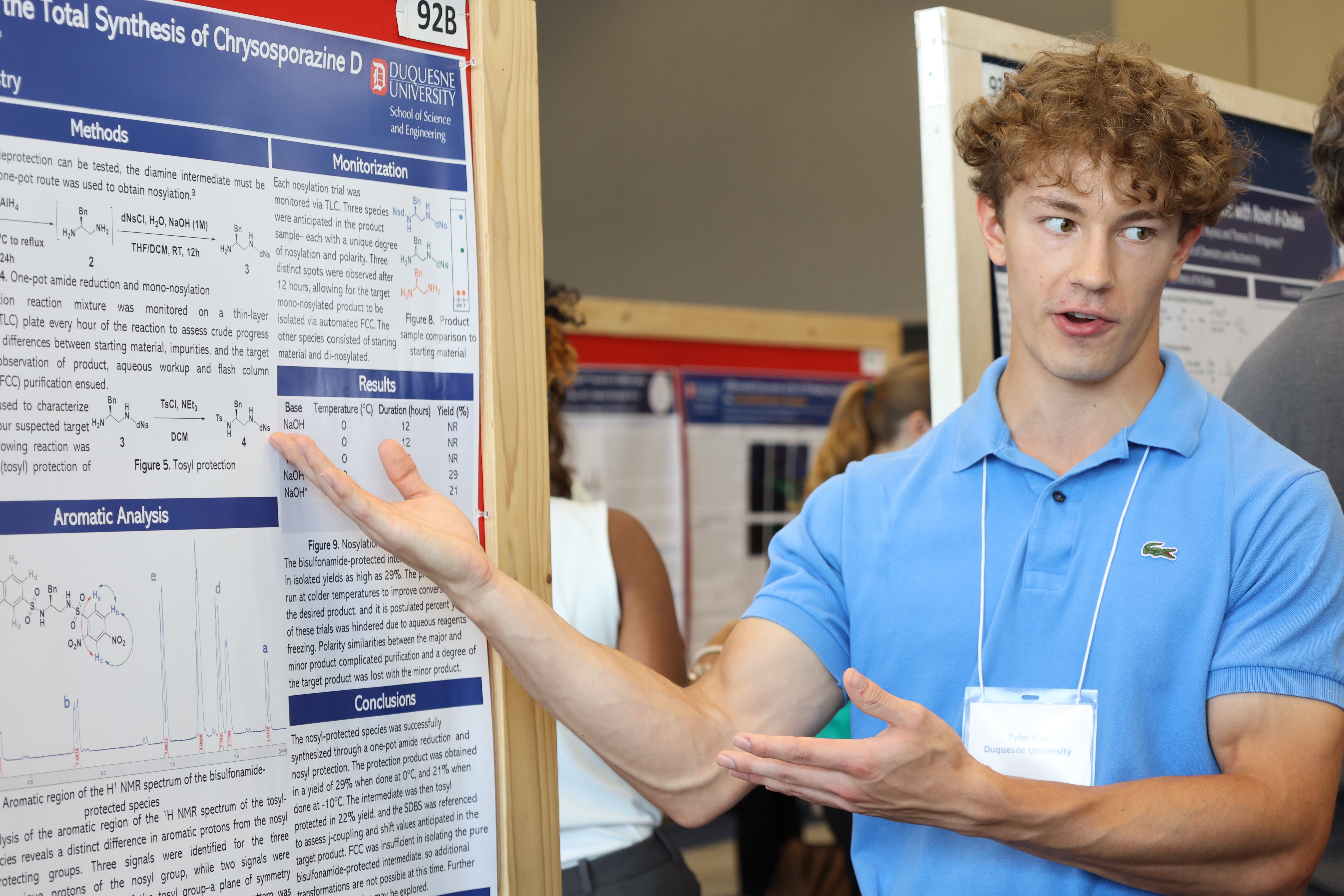 Tyler at the URP symposium