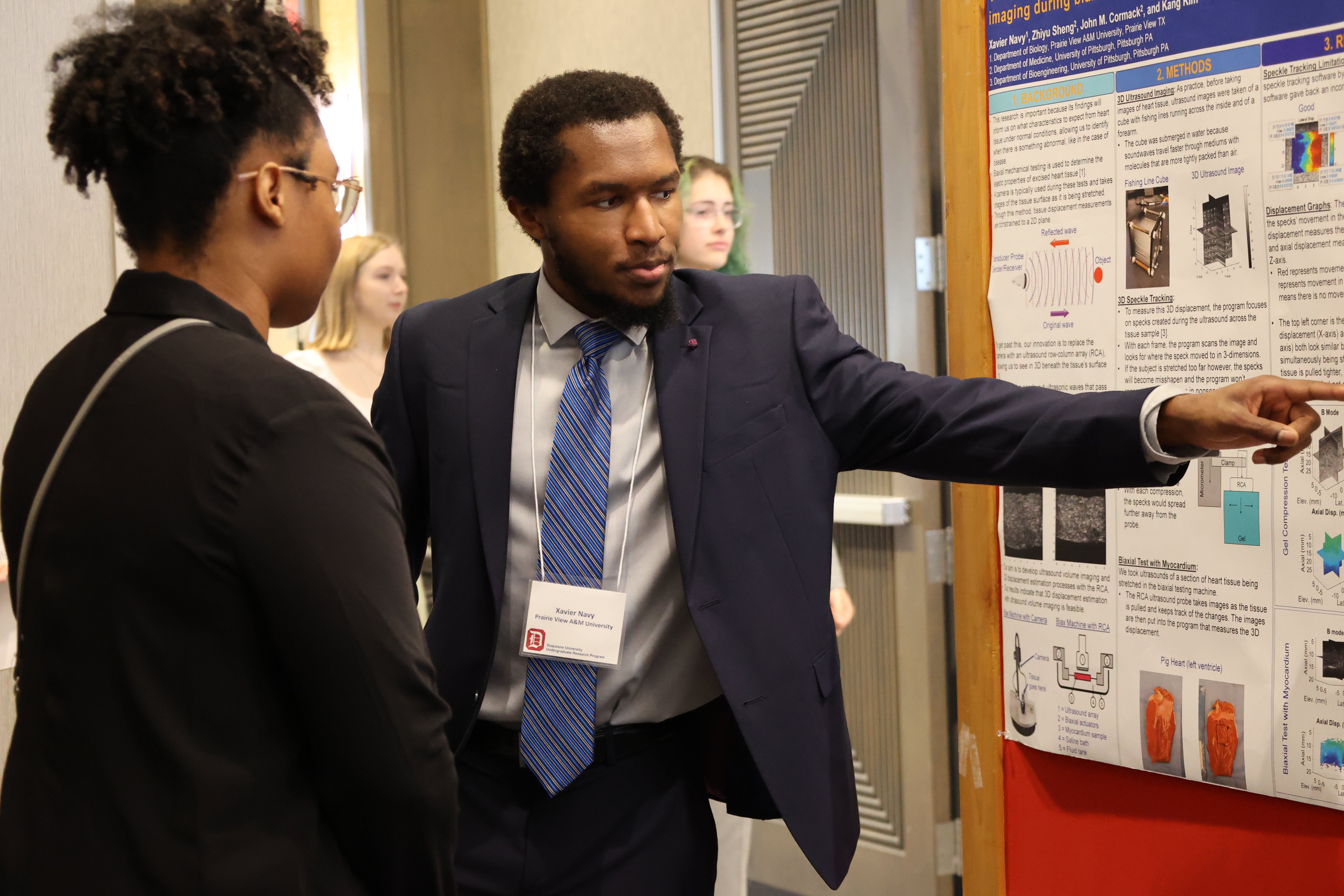 Xavier at the URP symposium