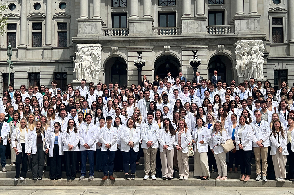 students at advocacy day