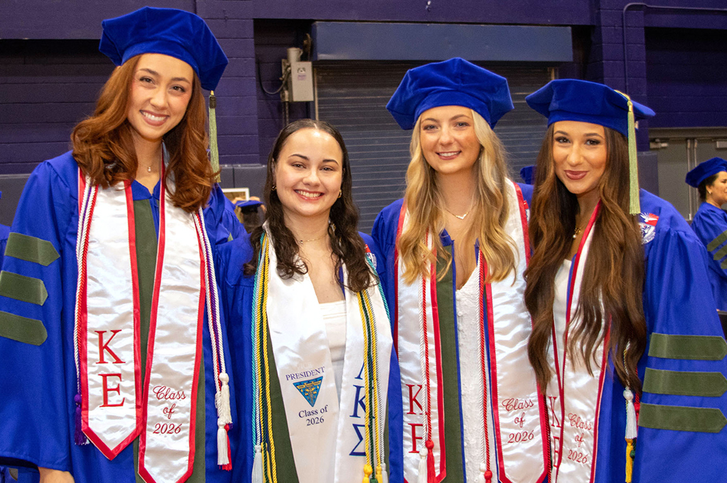 students at 2026 commencement