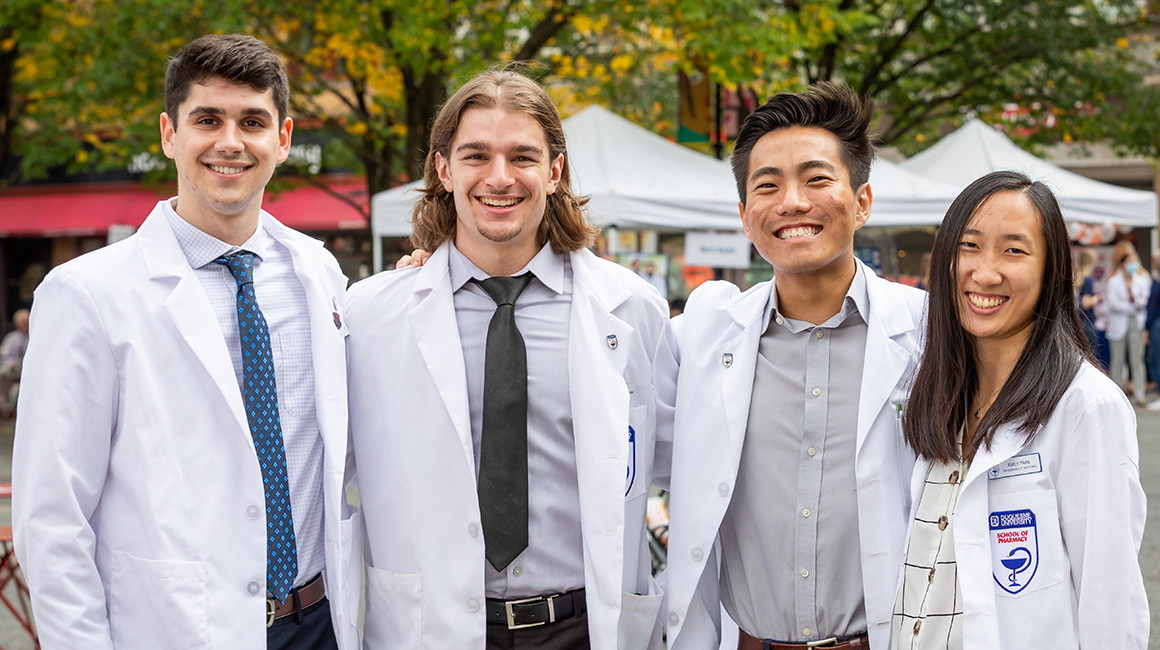 Pharmacy students at the Health and Wellness Fair