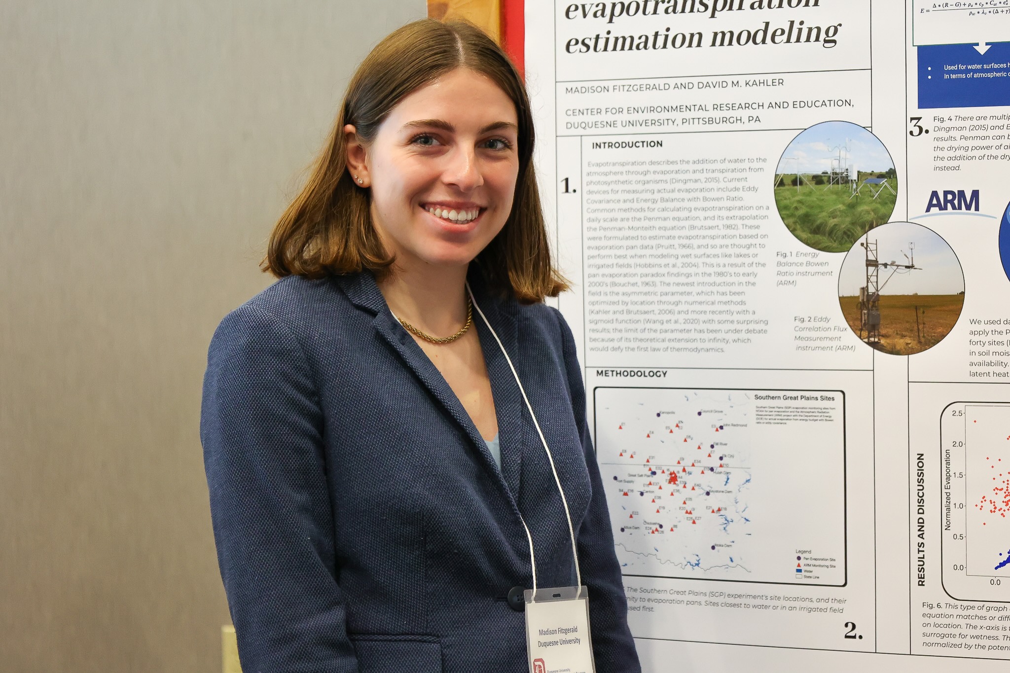 girl in a blue jacket