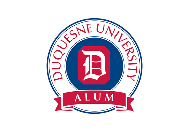 Duquesne grad cake design.