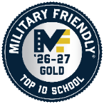 Military Friendly '26-27 Gold Top 10 School