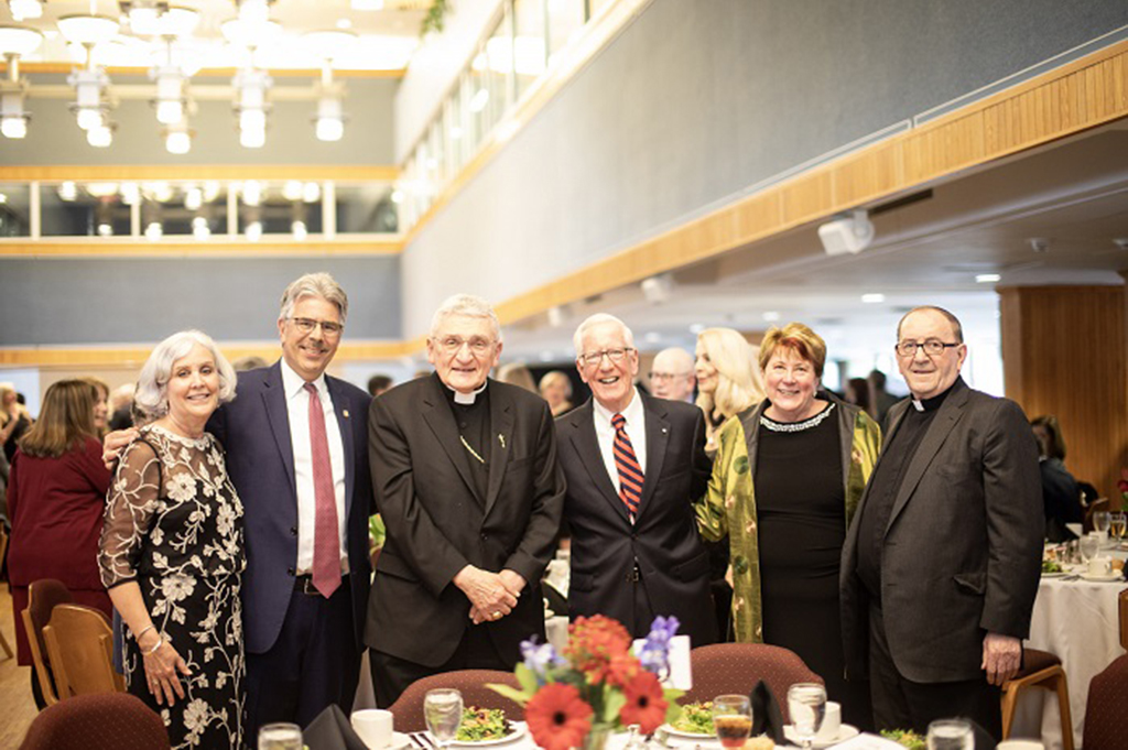 Fr. Sean Hogan, C.S.Sp. received the Mol an Óige Award at the 150th Anniversary Gala held in honor of the Congregation of the Holy Spirit.
