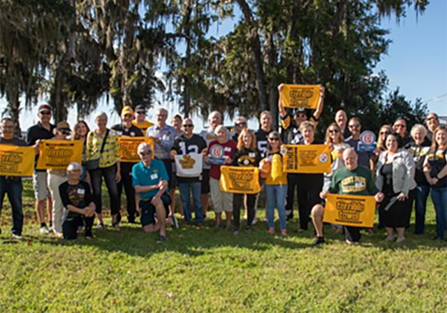 Image of Attendees at NEFL Steeler Watch Party