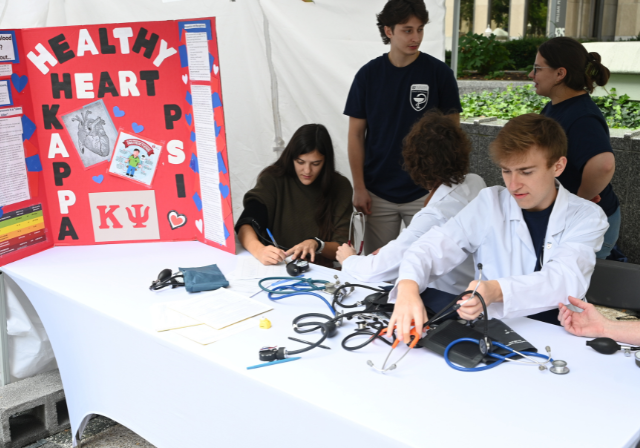 Student organization on A-Walk