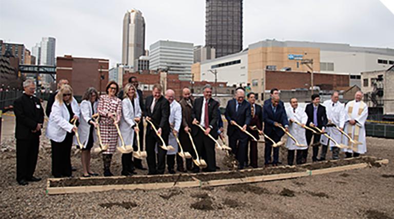 Groundbreaking for College of Osteopathic Medicine