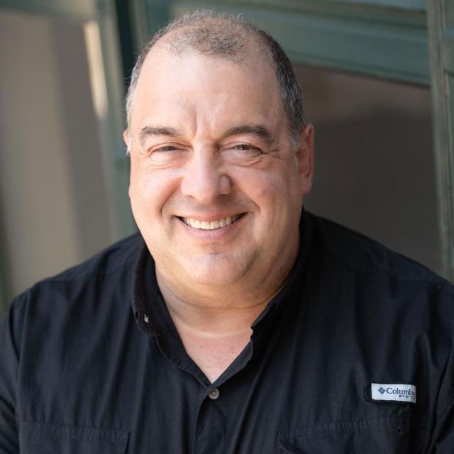 Headshot of Steve Benham against a gray background