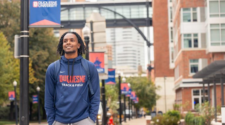 Visit Duquesne and explore our park-like campus in Pittsburgh, a vibrant and safe city recognized worldwide for its livability, welcoming atmosphere and professional opportunities.
