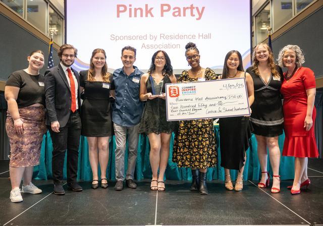 Duquesne student award winners at the 2025 Student Organization, Leadership, and Services Awards event