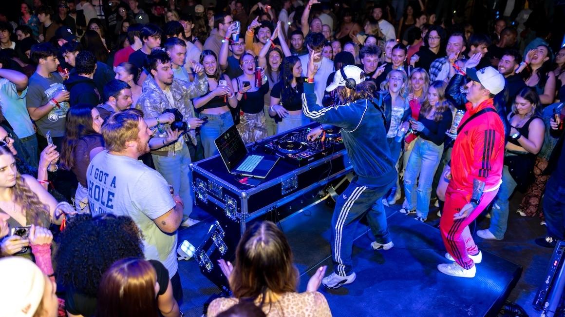 Jordan Despines at DJ competition