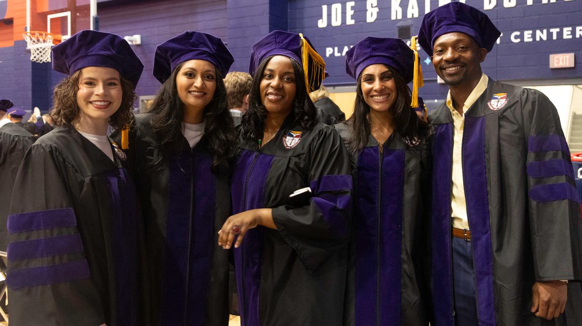 Group photo of law graduates