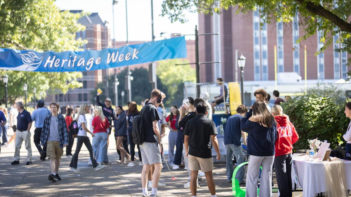 Students on A-Walk Heritage Week 2025