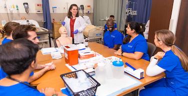 nursing students smiling
