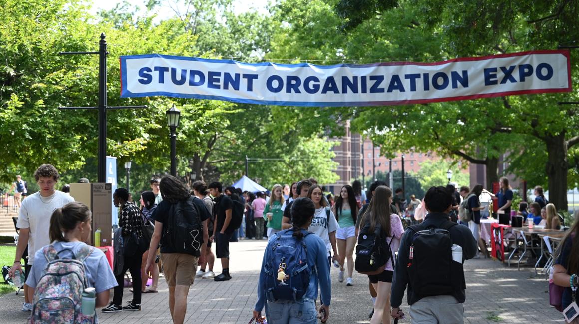 Students on Academic Walk