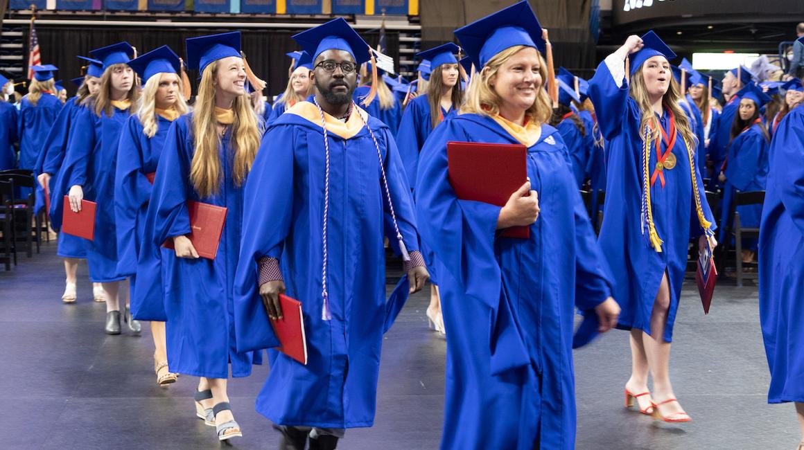 Commencement procession