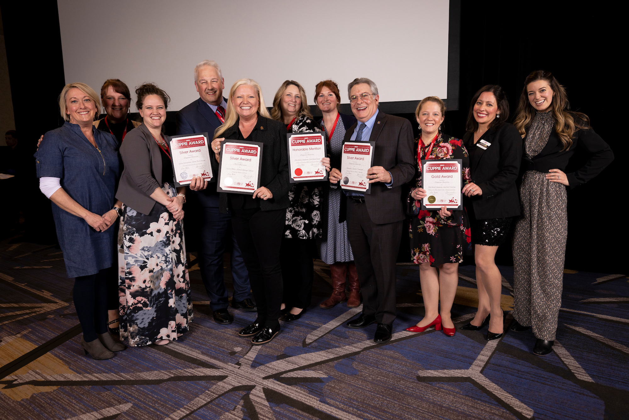 Photo of CUPPIE winners