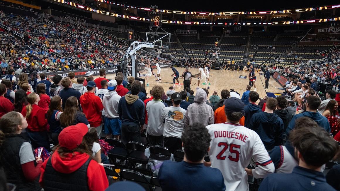 A 10 basketball game