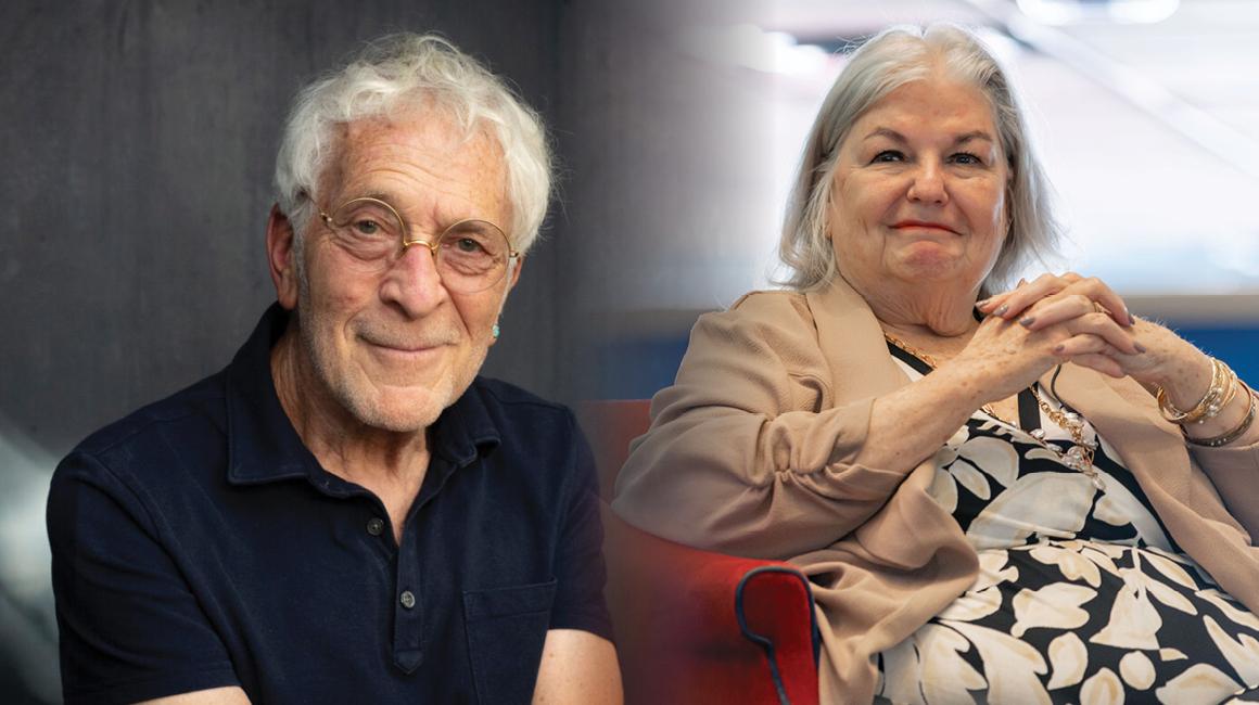 Headshots of Lee Gutkind and Jill Moyer Sunday
