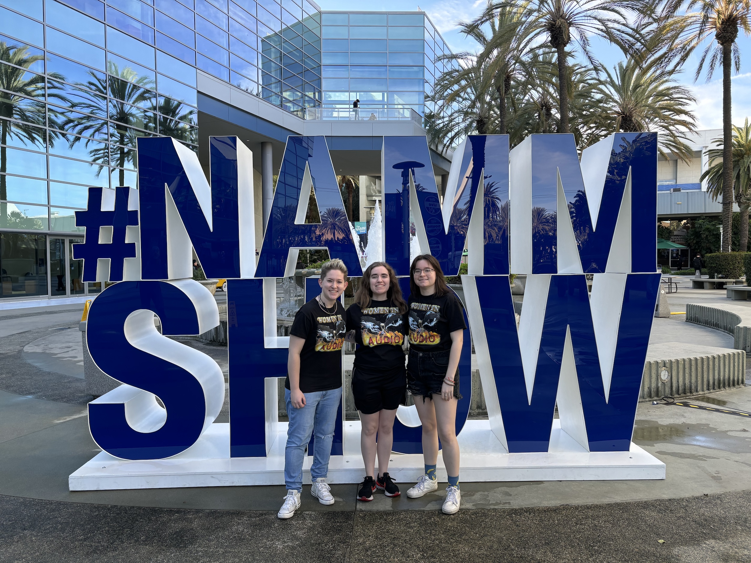 Dannon Johnson at the NAMM Convention