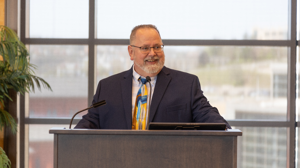 Steven Hansen at Celebration of Teaching Excellence