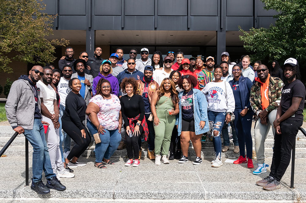 Duquesne University Black Alumni Network group shot